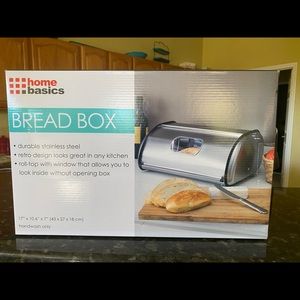 Home Basics Breadbox w/ View Window